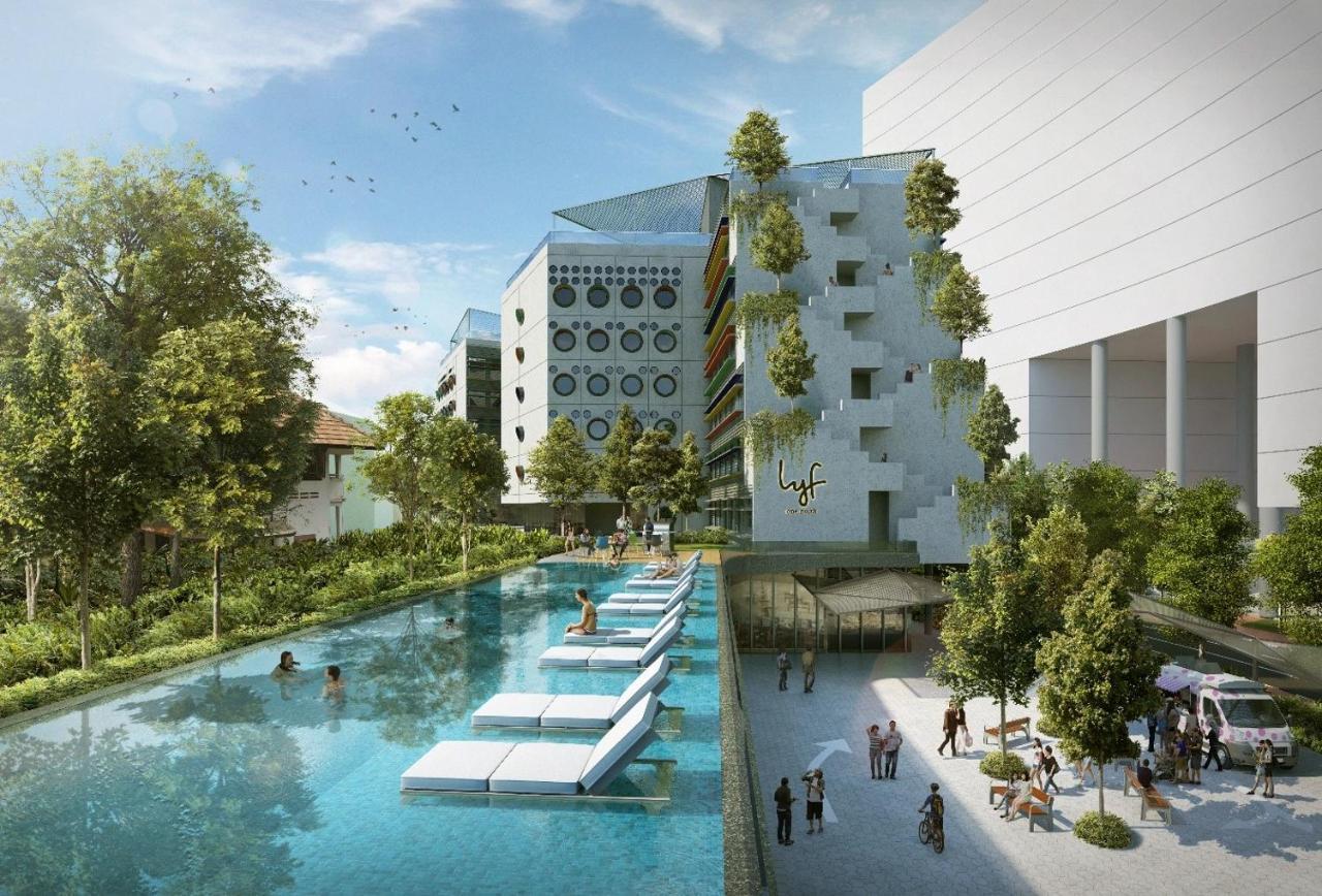 Lyf One-North Singapore Eksteriør bilde